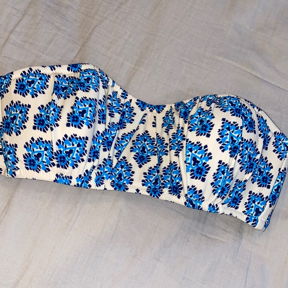 J Crew bandeau bikini top